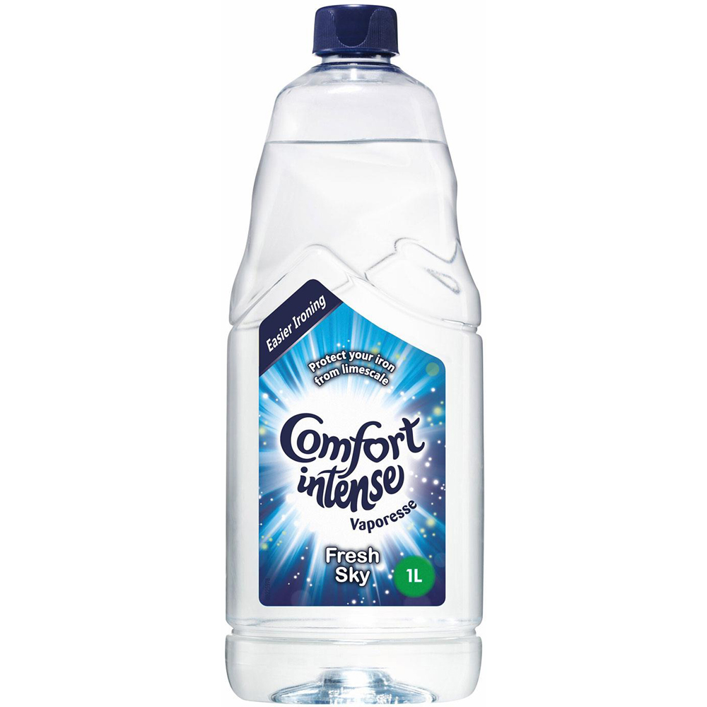 Comfort Intense Vaporesse Fresh Sky Ironing Water 1L 4 Pack Image 2