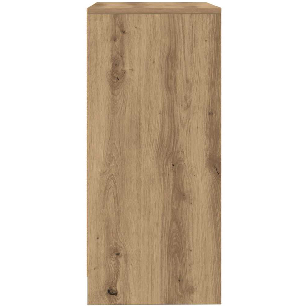 vidaXL 2 Door Artisan Oak Sideboard Image 7