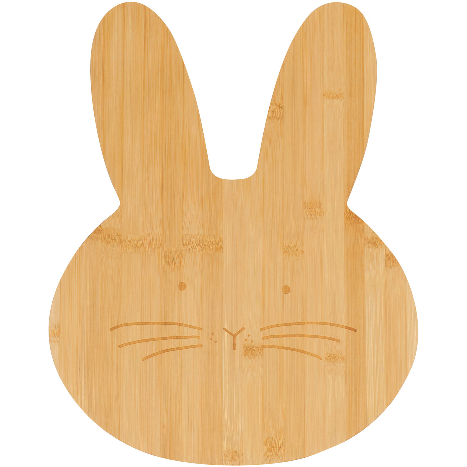 Bunny Bamboo Serving Board - Natural Image 2