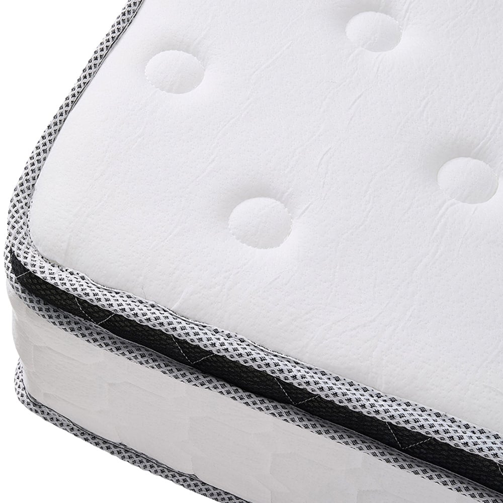 Living and Home Double Pocket Springs Hybrid Foam Mattress Image 6