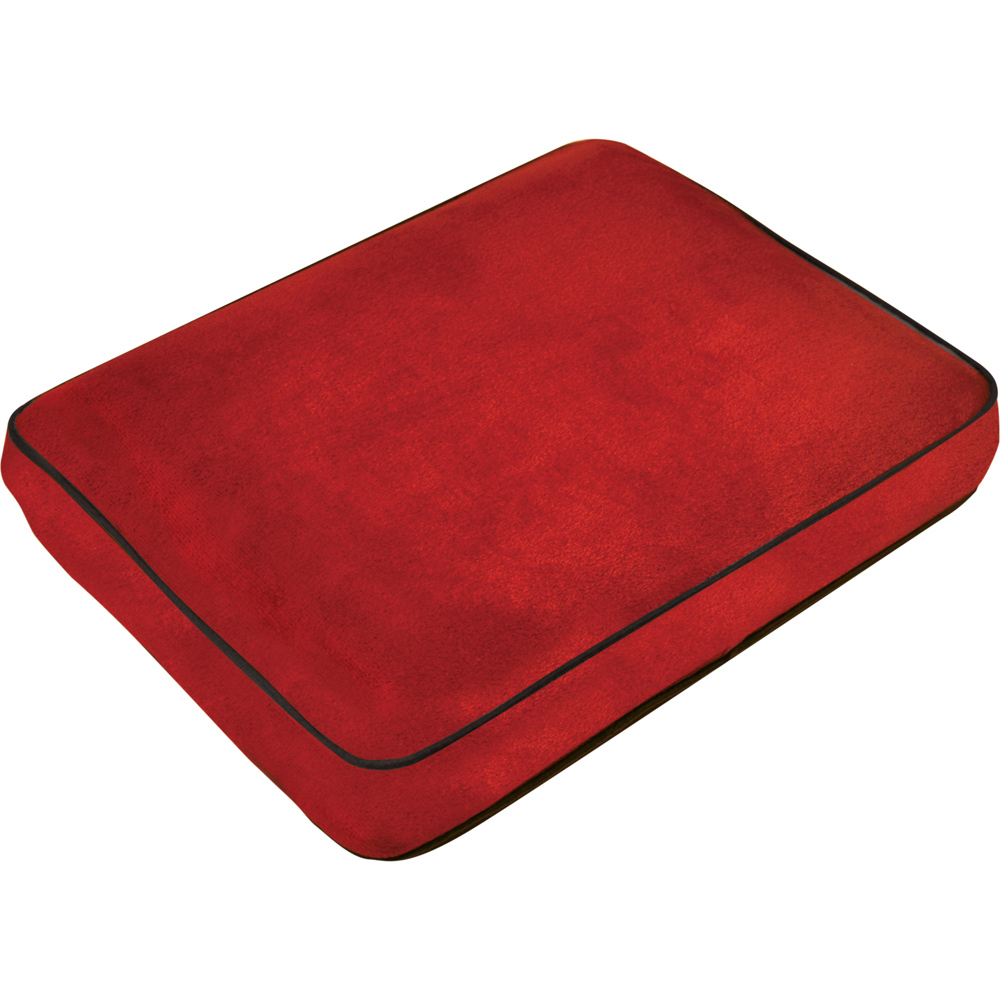 Aidapt Red Memory Foam Contour Travel Pillow Image 1