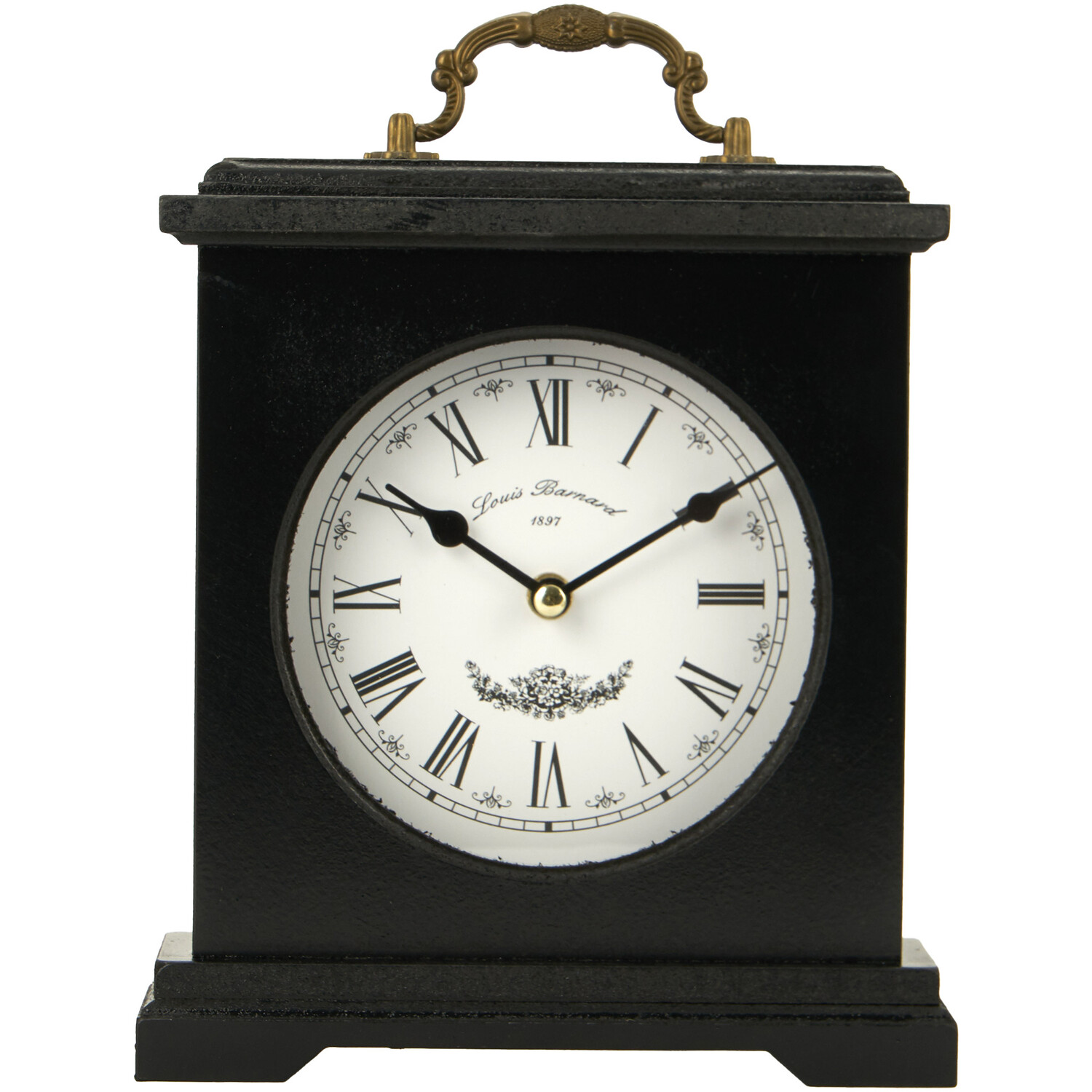 Reyenay Black Mantle Clock Image 1