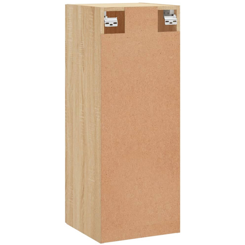 vidaXL Single Door Sonoma Oak Wall Mounted Narrow Cabinet Image 9