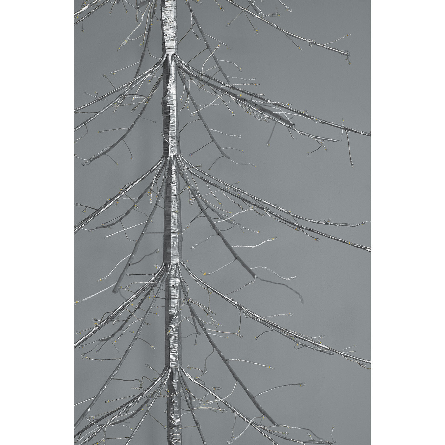 Aspen Silver 680 LED Artificial Christmas Tree Image 2