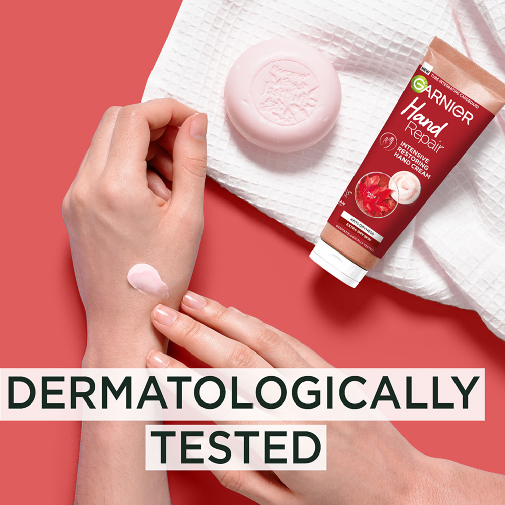 Garnier Hand Repair Intensive Restoring Hand Cream - Red Image 2