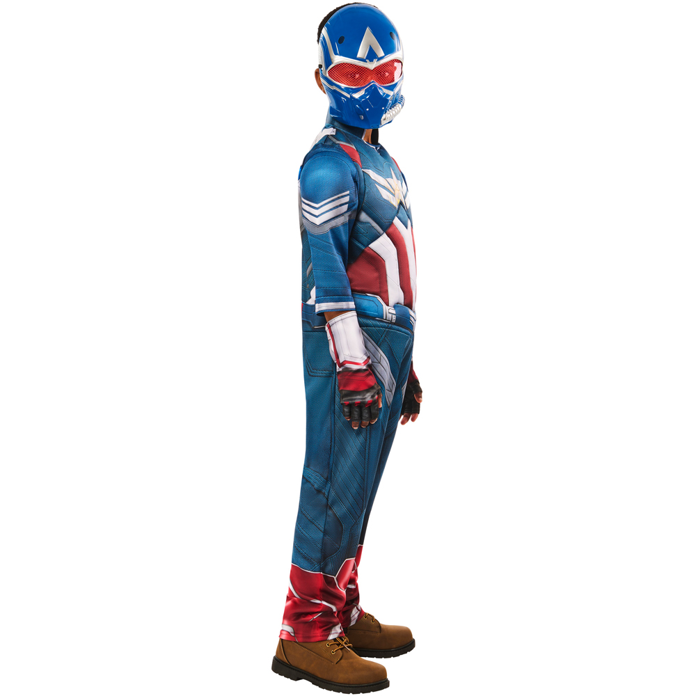 Marvel Deluxe Captain America Costume Age 9 to 10 Years Image 3