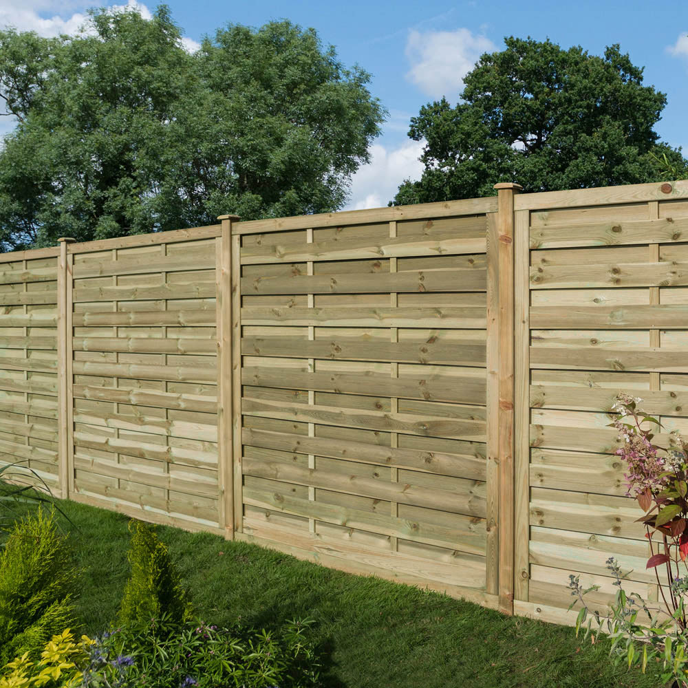 Rowlinson Gresty Pressure Treated Screen 6 x 6ft Image 2
