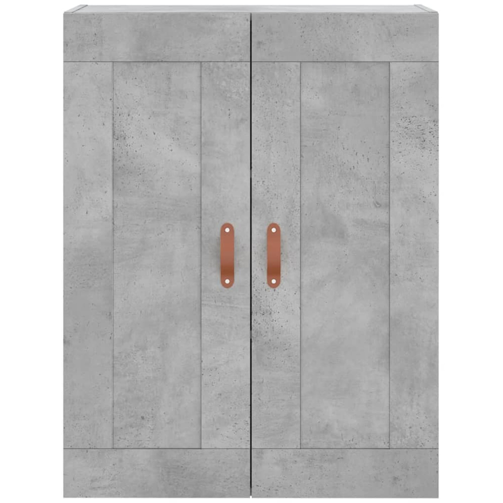 vidaXL 2 Door Concrete Grey Wall Mounted Cabinet 2 Pack Image 6