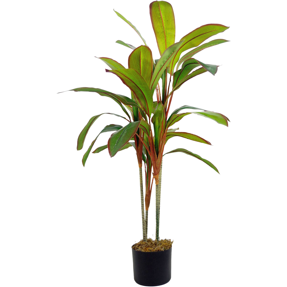 Leaf Dracaena Tropical Artificial Tree Pot 3.2ft Image 1