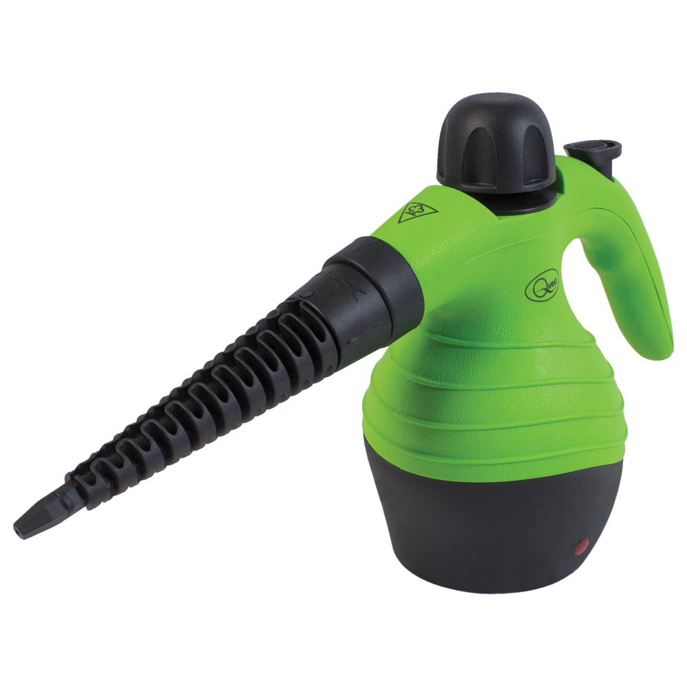 Quest Green Handheld Steam Cleaner 350ml Image 1