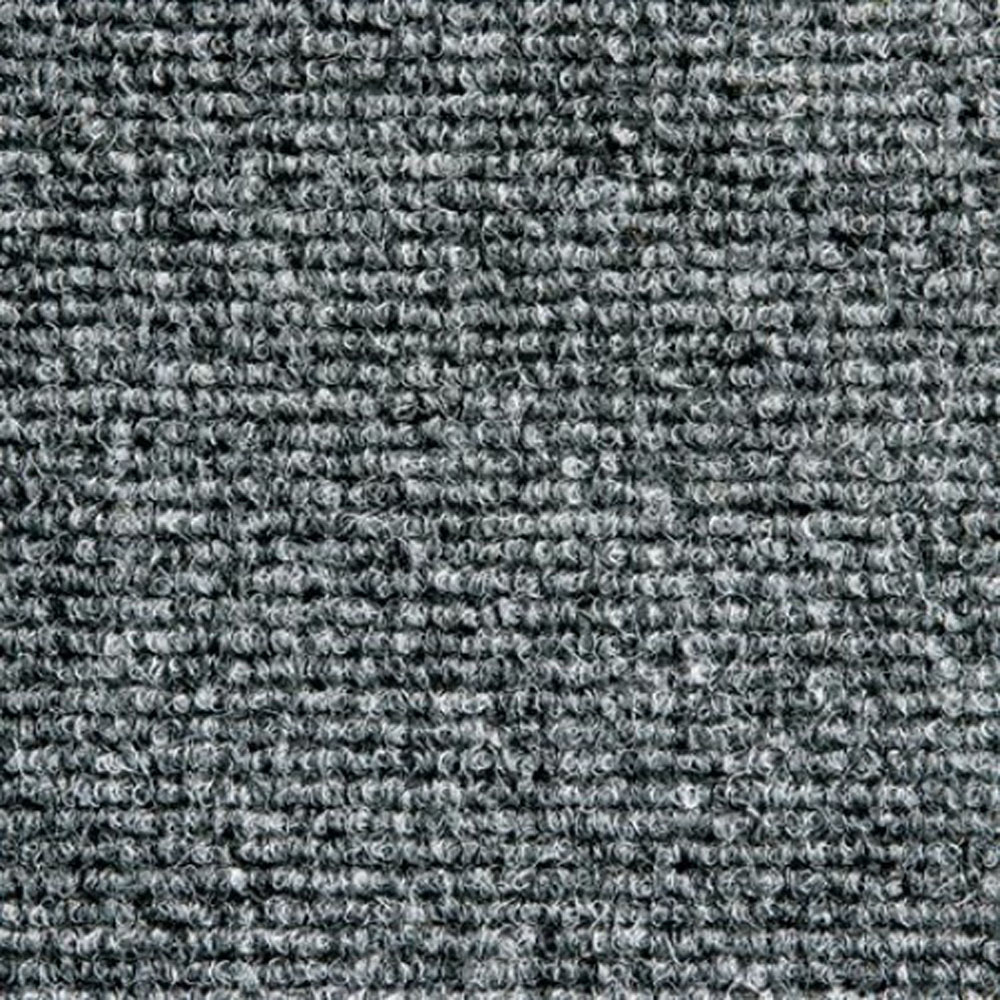 Heckmondwike Supacord Steel Grey Carpet Tile 50 x 50cm 20 Pack Image 1