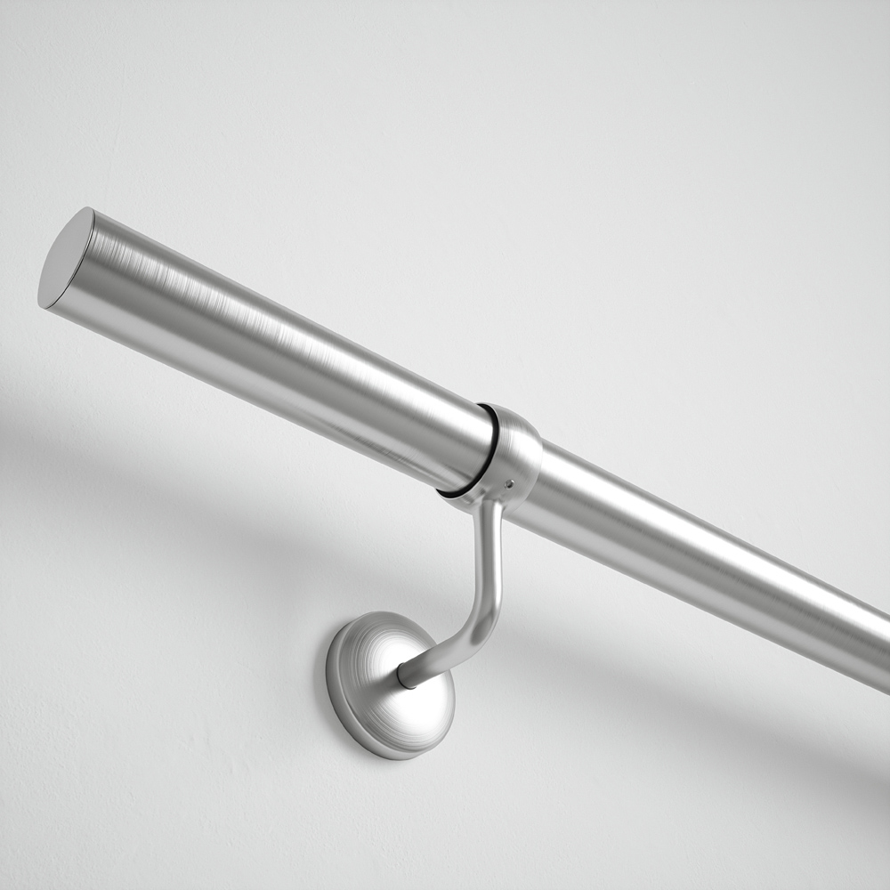 Forgeworks Polished Stair Hand Rail Kit 1.2m Image 5