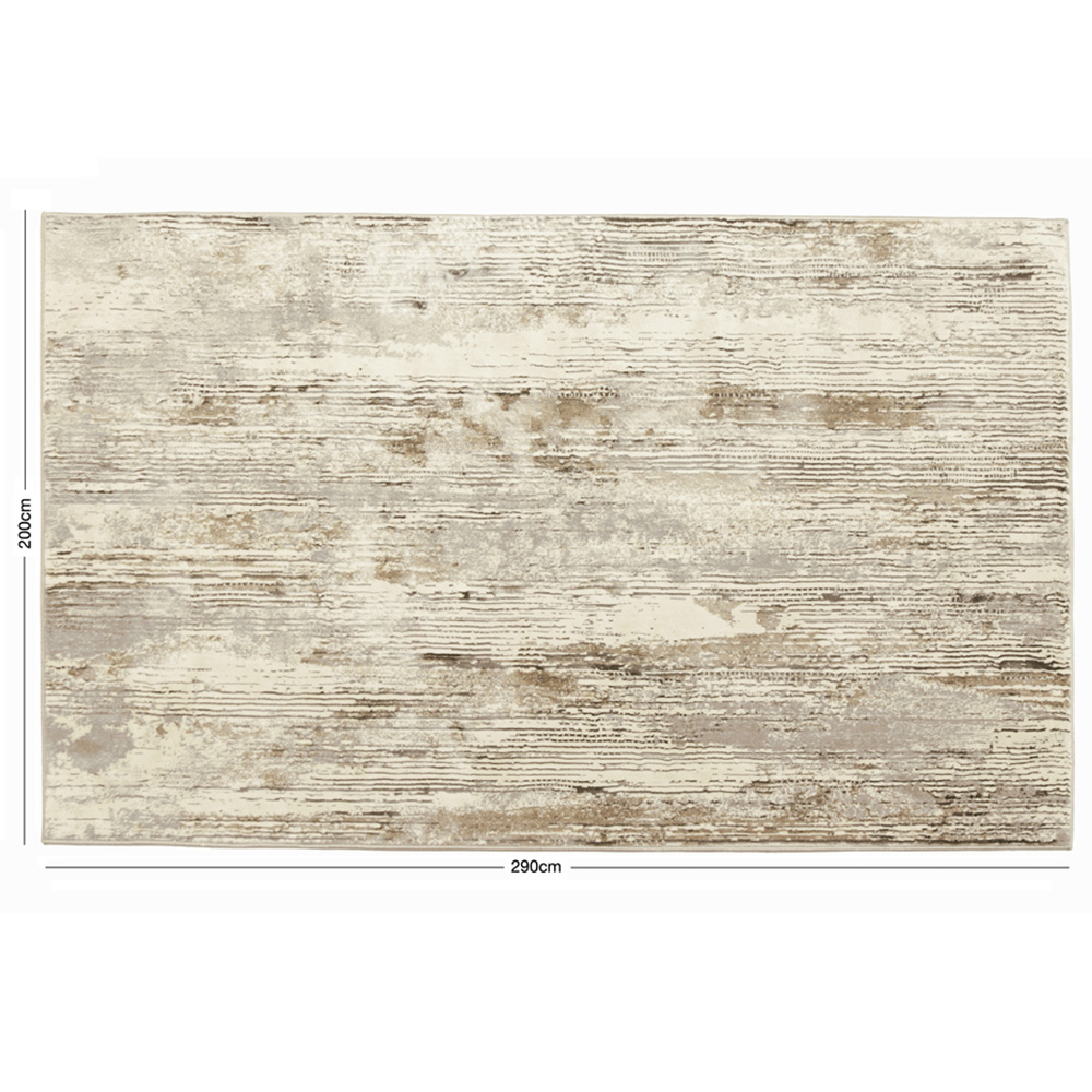 Esselle Home Solar Pluto Natural and Grey Rug 200 x 290cm Image 7