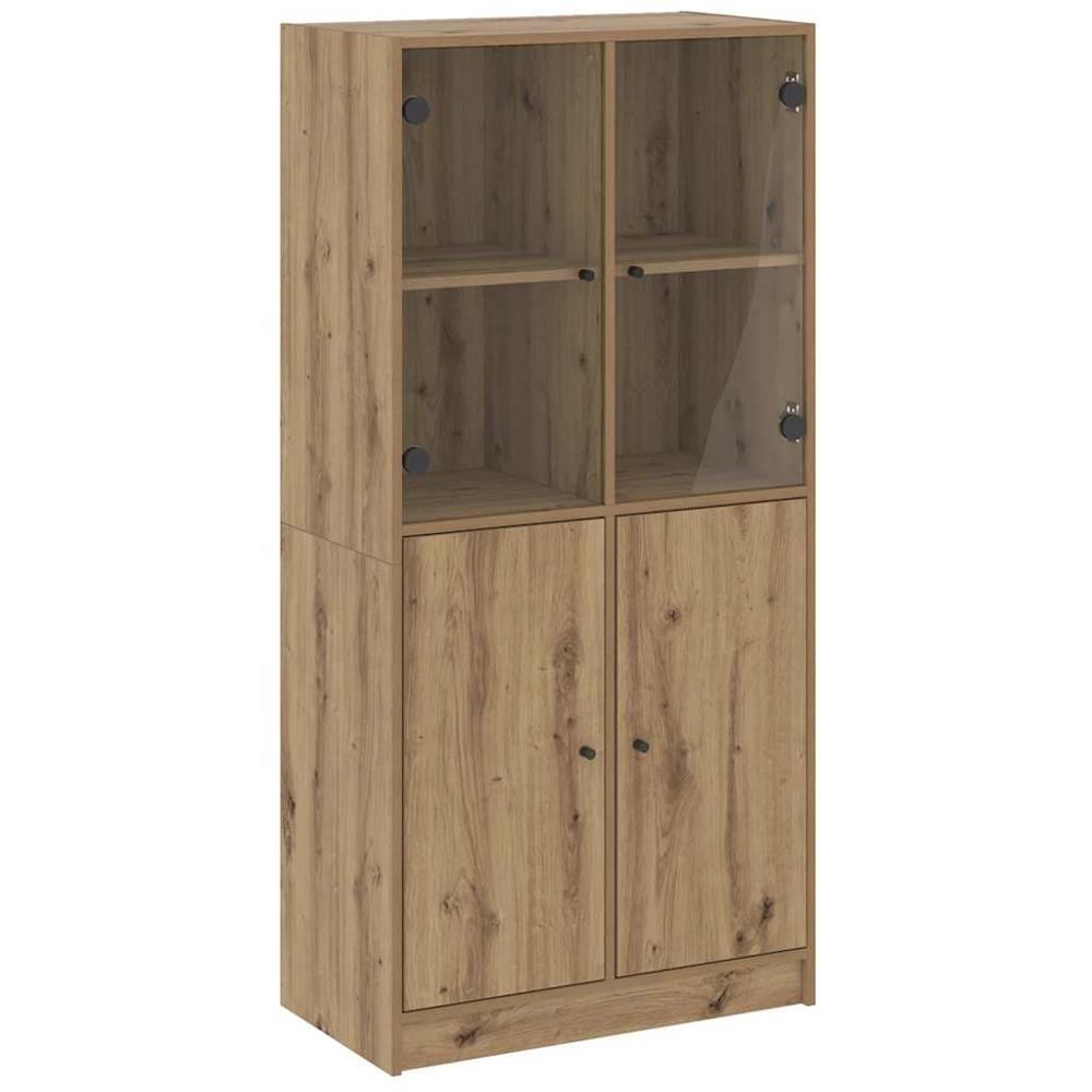 vidaXL 4 Door Artisan Oak Highboard Image 2