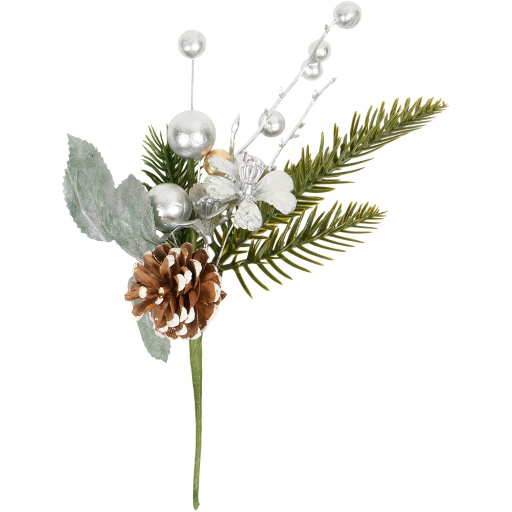 Metallic Flower Pick Image 6