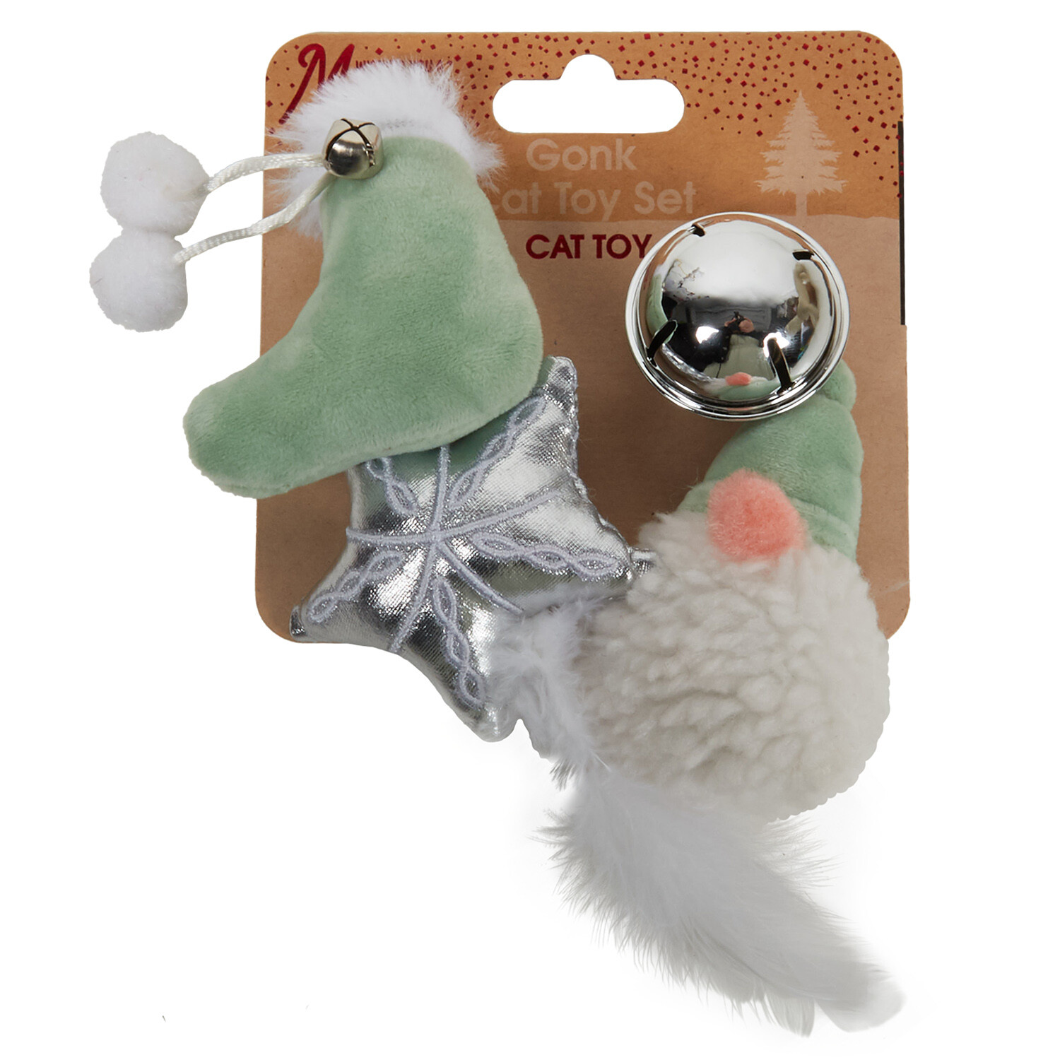 Gonk Cat Toy Set - Multicolour Image 3