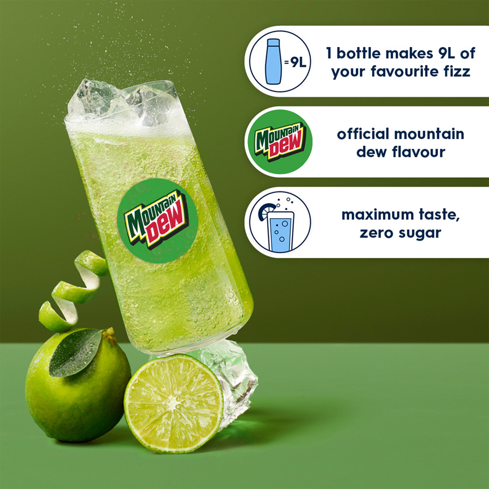 SodaStream Syrup Mountain Dew Image 2