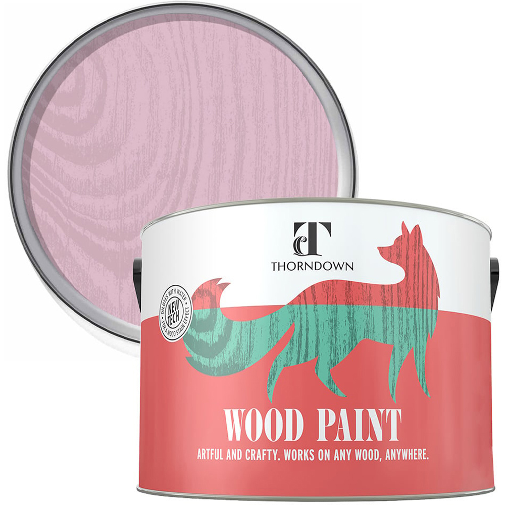Thorndown Cheddar Pink Satin Wood Paint 2.5L Image 1