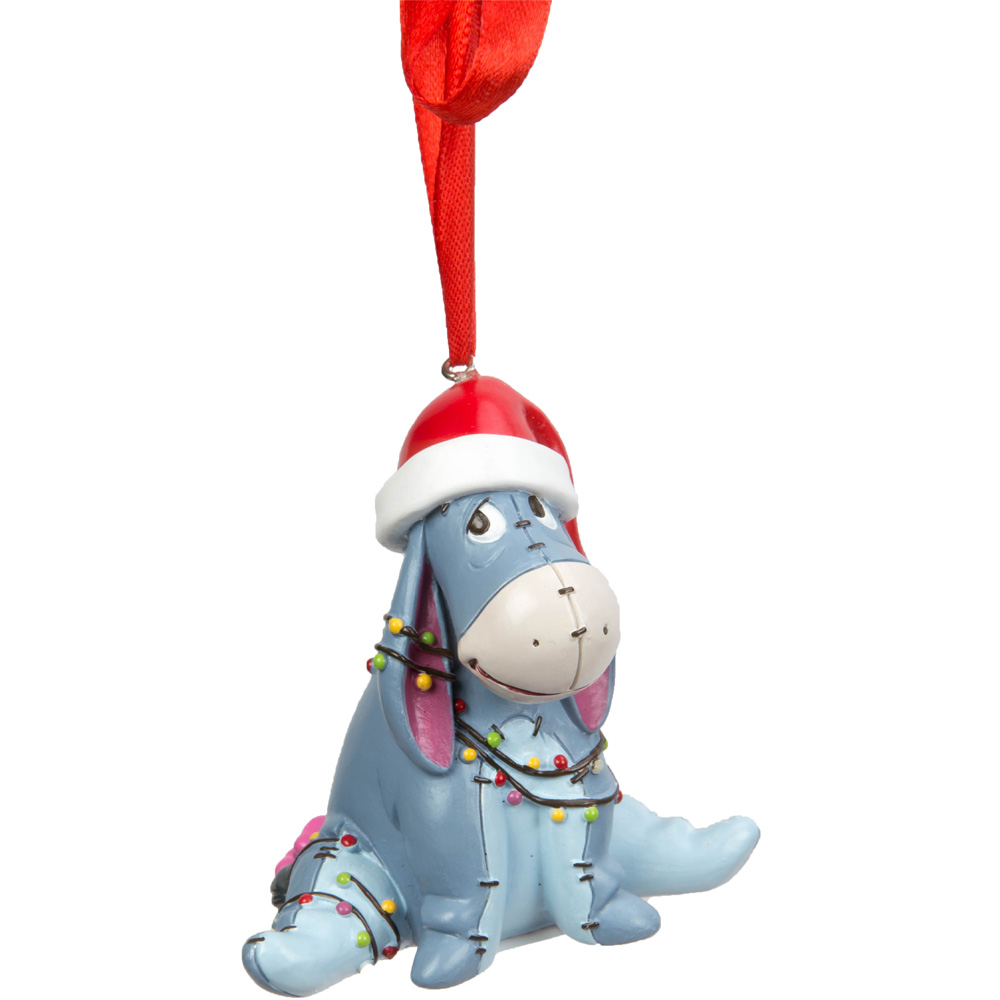 Disney Eeyore Multicolour Christmas Tree Ornament Image