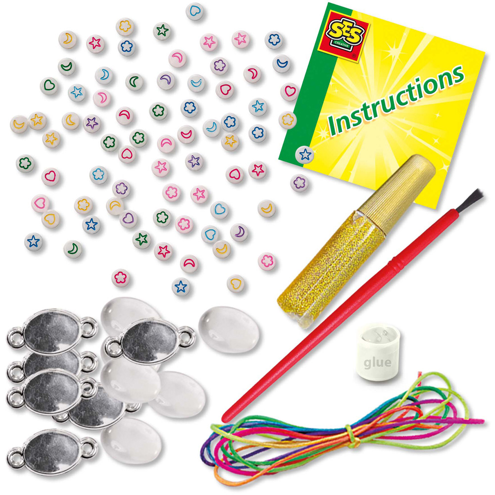 SES Creative Galaxy Glow In The Dark Bracelets Kit Image 2