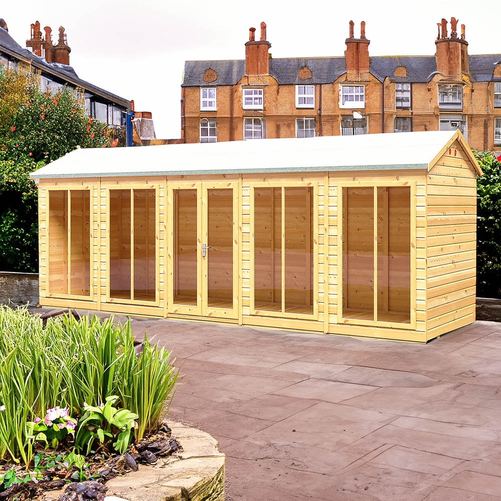 Shire Mayfield 20 x 6ft Summerhouse Image 2