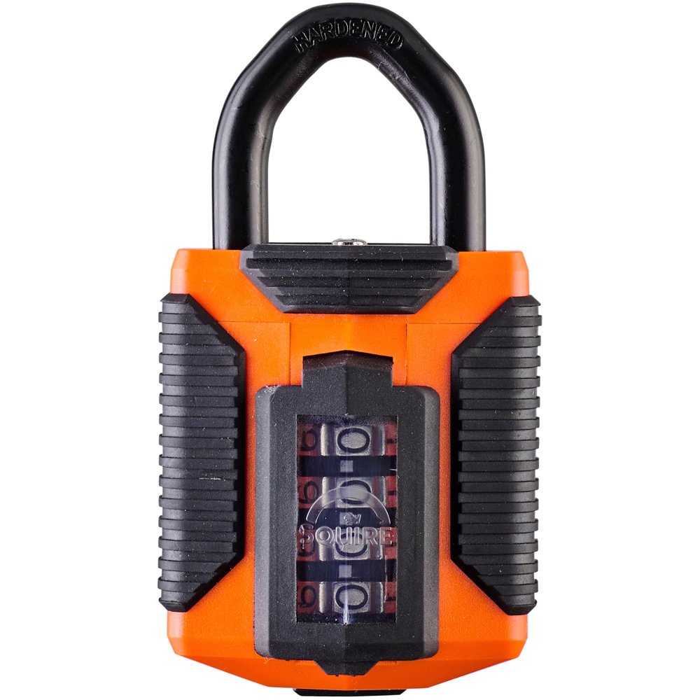 Squire 50mm 4 Wheel Combination All Weather Padlock Image 1