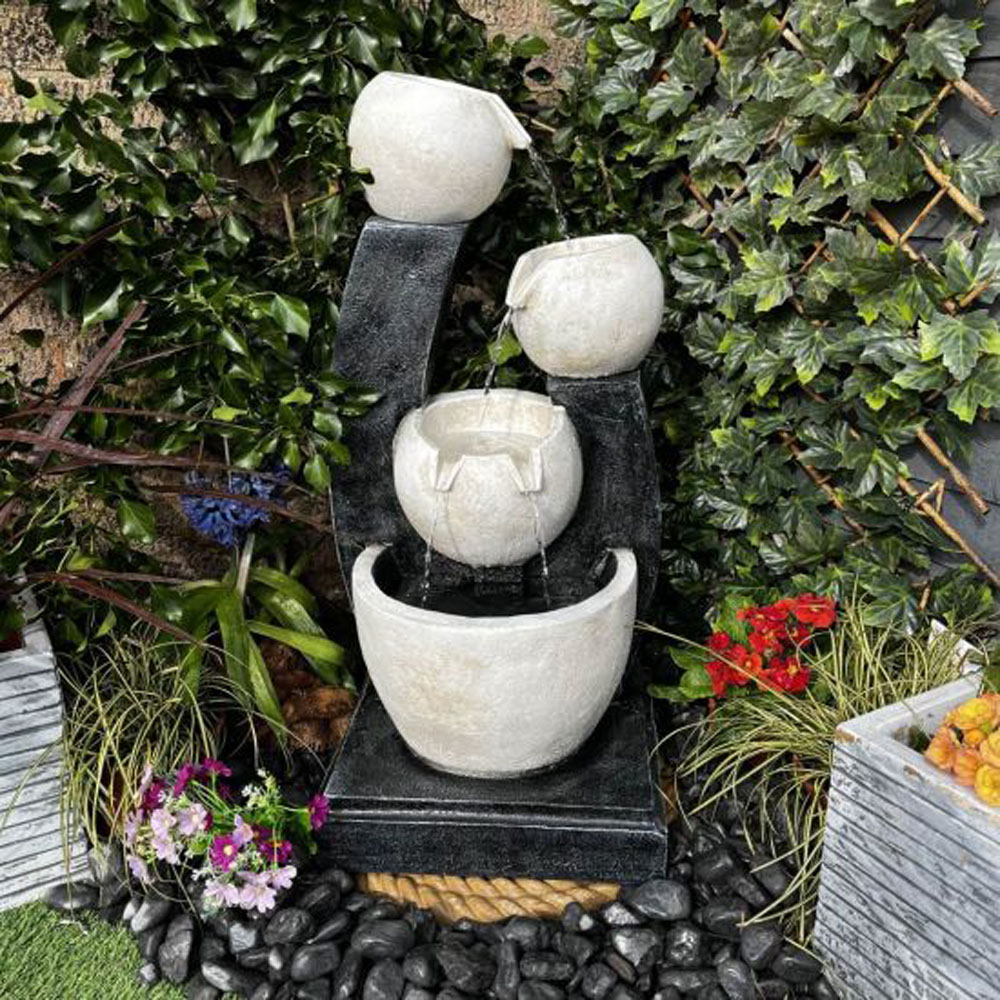 Tranquillity Grand Companion LED Solar Water Feature Image 2