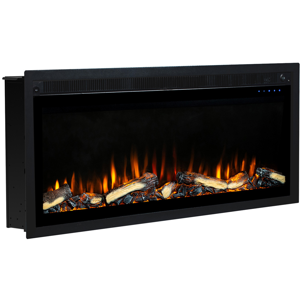 Be Modern Bolen 3-in-1 Black Electric Fireplace 1.5kW 40 inch Image 1
