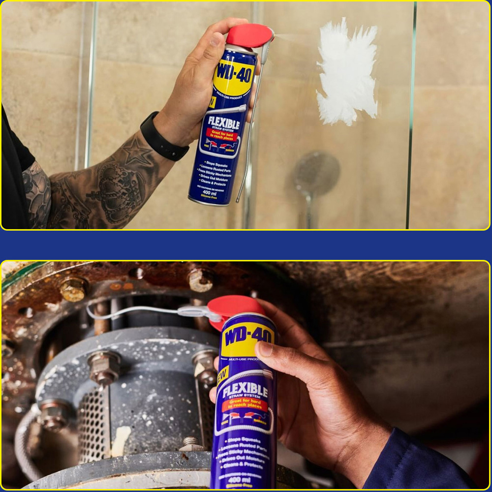 WD-40 Ultimate Multi-Use Lubricant 5L with Spray Applicator and 400ml Metal Straw Aerosol Image 5