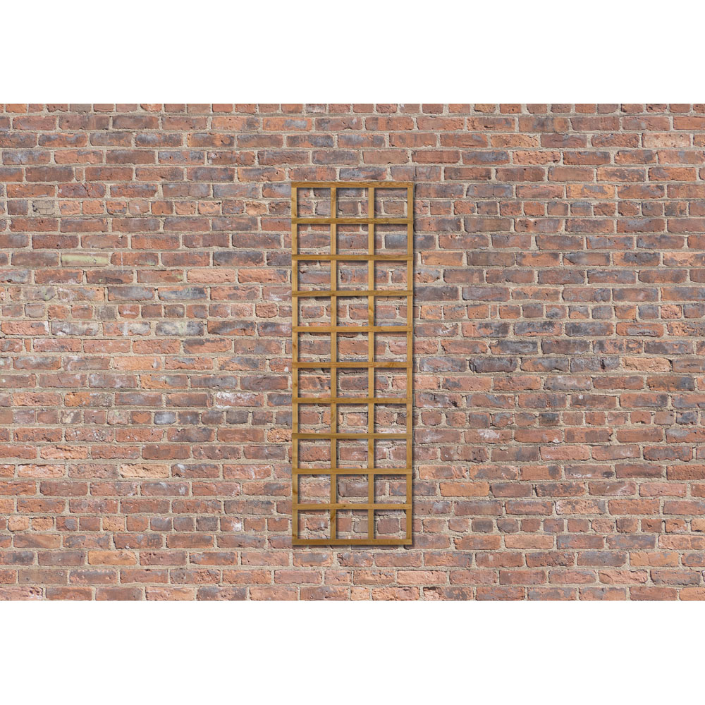 Forest Garden 6 x 2ft Traditional Square Garden Trellis Image 7