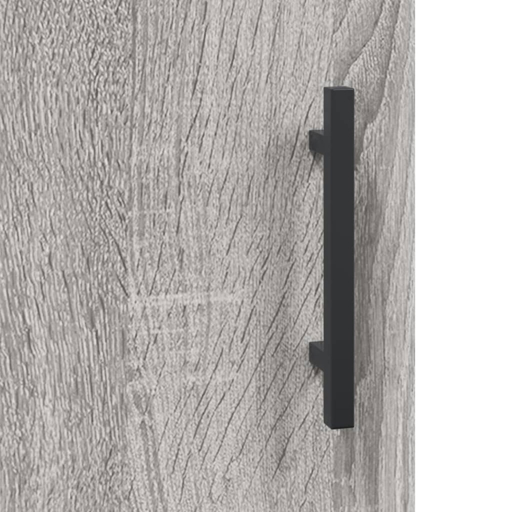vidaXL 2 Door Grey Sonoma Highboard Image 9