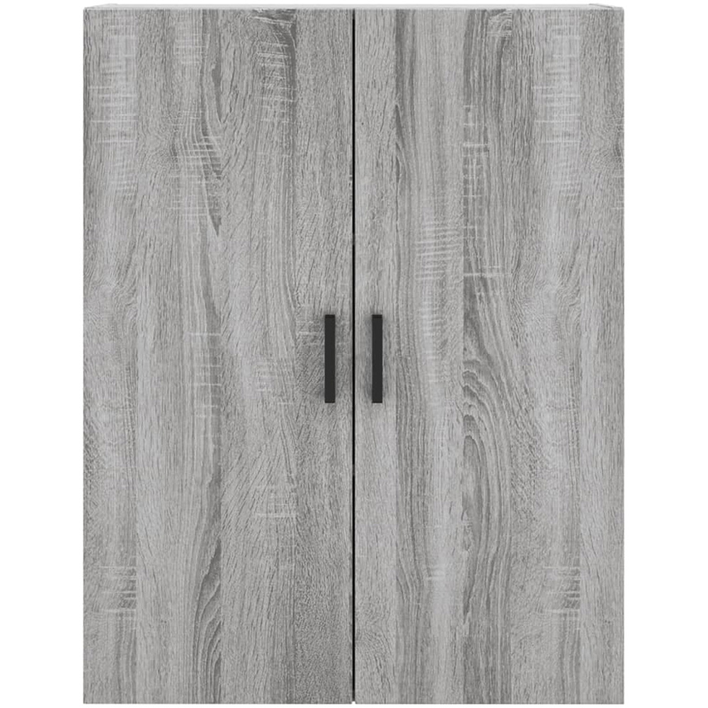 vidaXL 2 Door Grey Sonoma Wall Mounted Cabinet Image 7