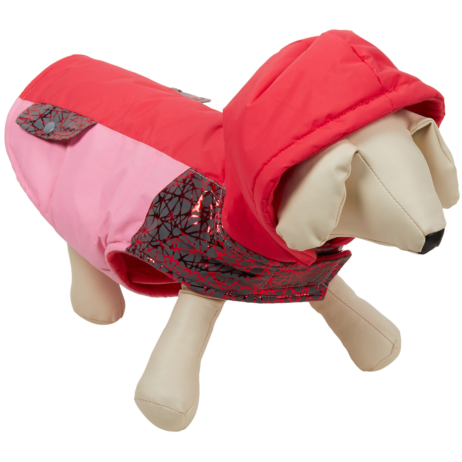 Maritime Dog Coat - Coral / XXL Image 3