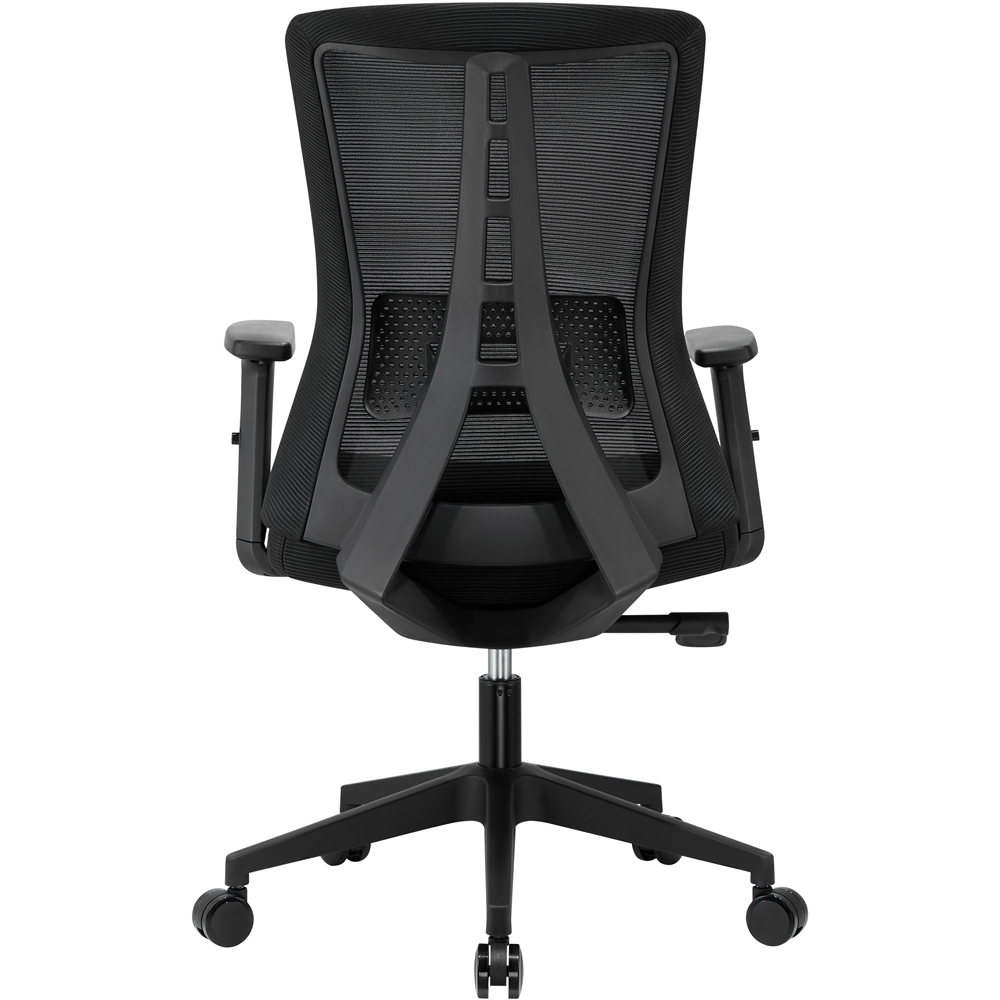 TTAP Oxford Black Mesh Swivel Office Chair Image 6