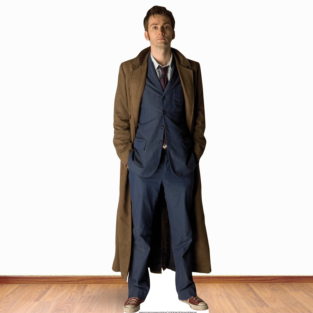 Star Cutouts The Doctor David Tenant Cardboard Cutout 6ft Image 2