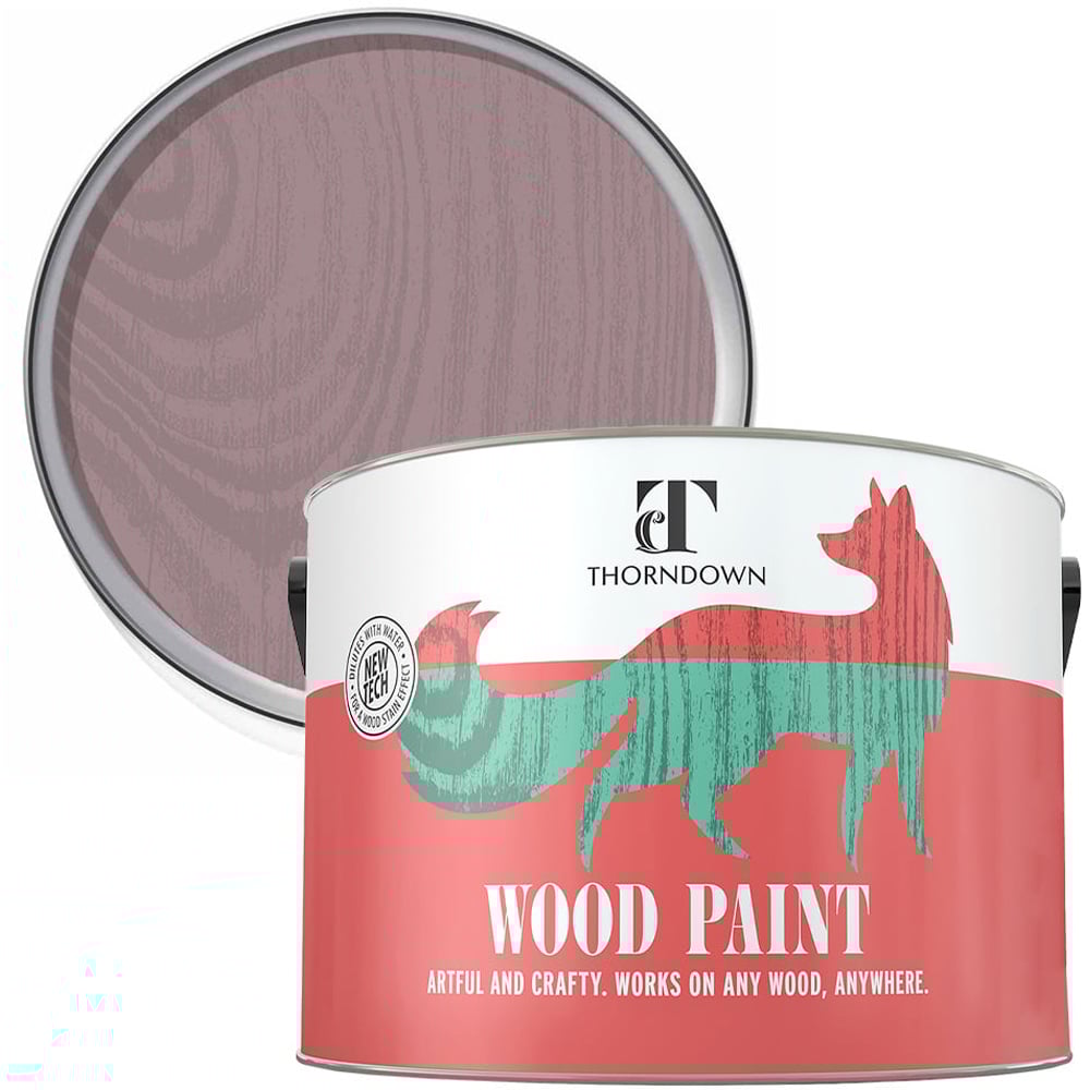 Thorndown Rock Rose Satin Wood Paint 2.5L Image 1