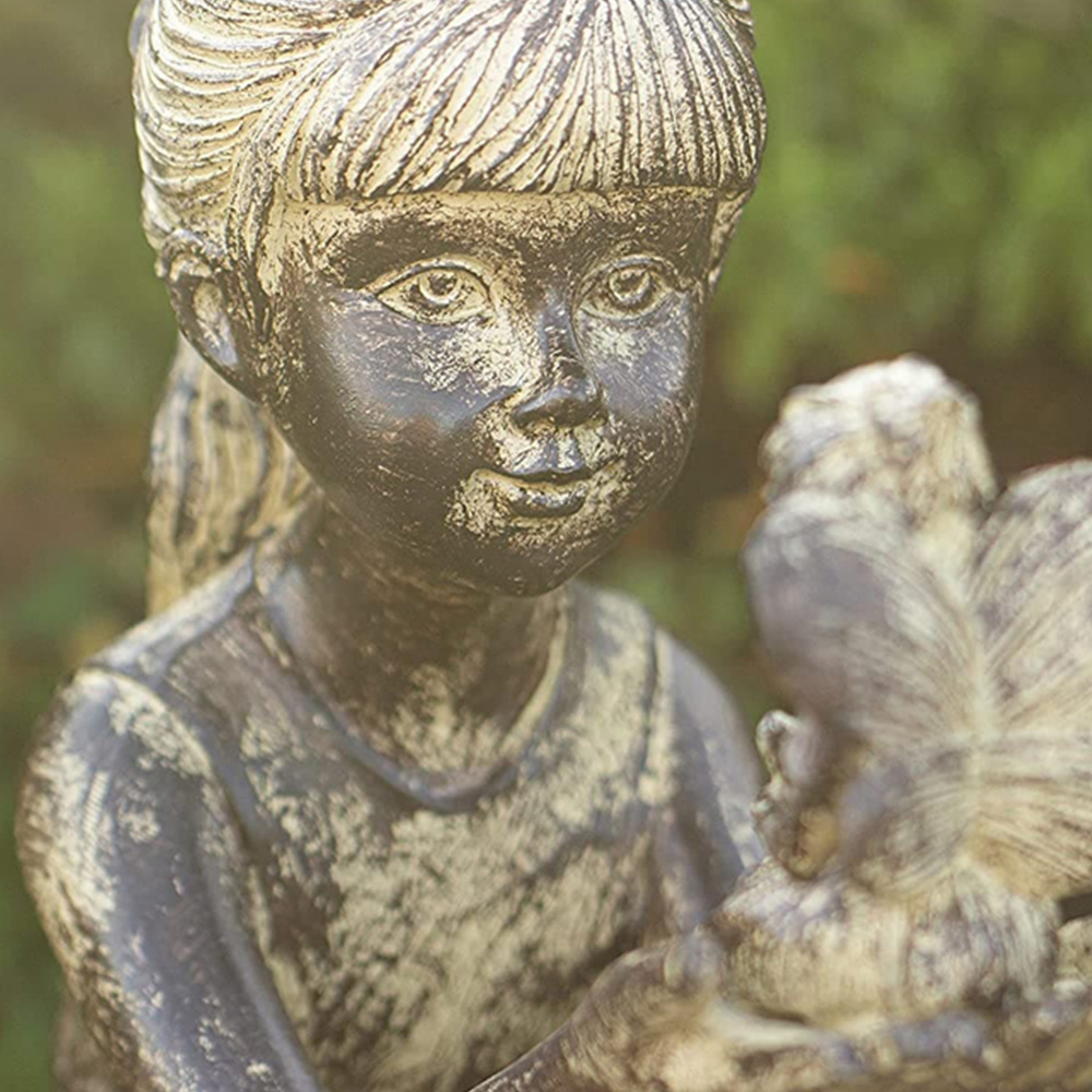 Marco Paul Sitting Girl With Fairy Image 3