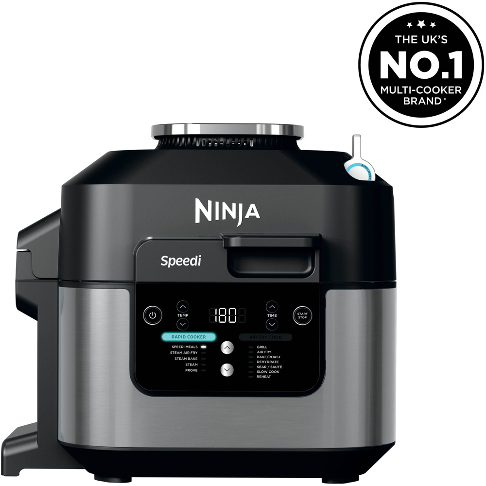 Ninja Speedi ON500UK 12-in-1 Black Stainless Steel 5.7L Multi Cooker Image 4