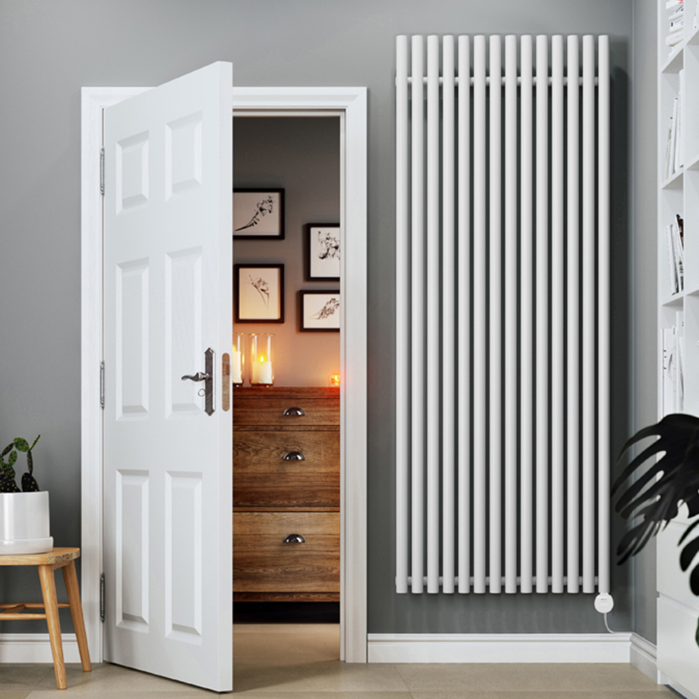 Terma Rolo-Room E Wi-Fi White Electric Radiator 2000W 2000 x 755mm Image 2