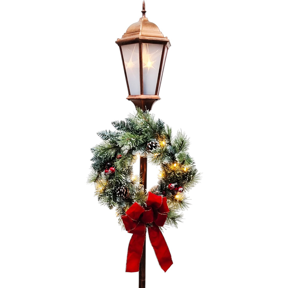 Floristry Pre-Lit Vintage Lantern Image 4