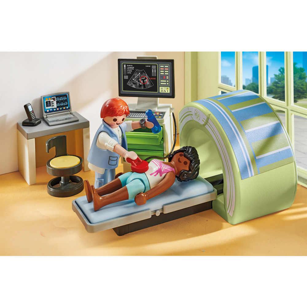 Playmobil MRI with Patient Playset 29 Piece Image 6