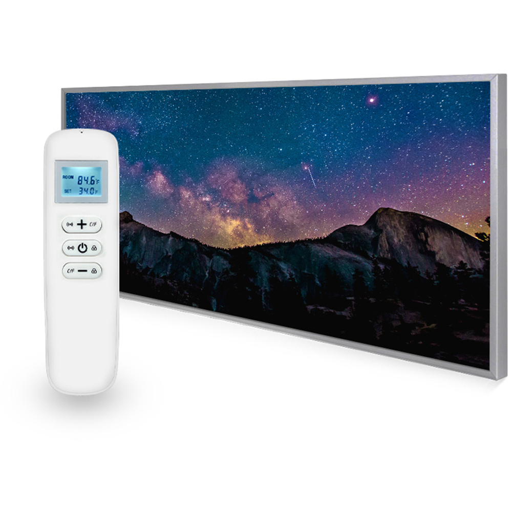 Mirrorstone Nexus Milky Way Image Wi-Fi Infrared Heating Panel 700W 595 x 1195mm Image 2