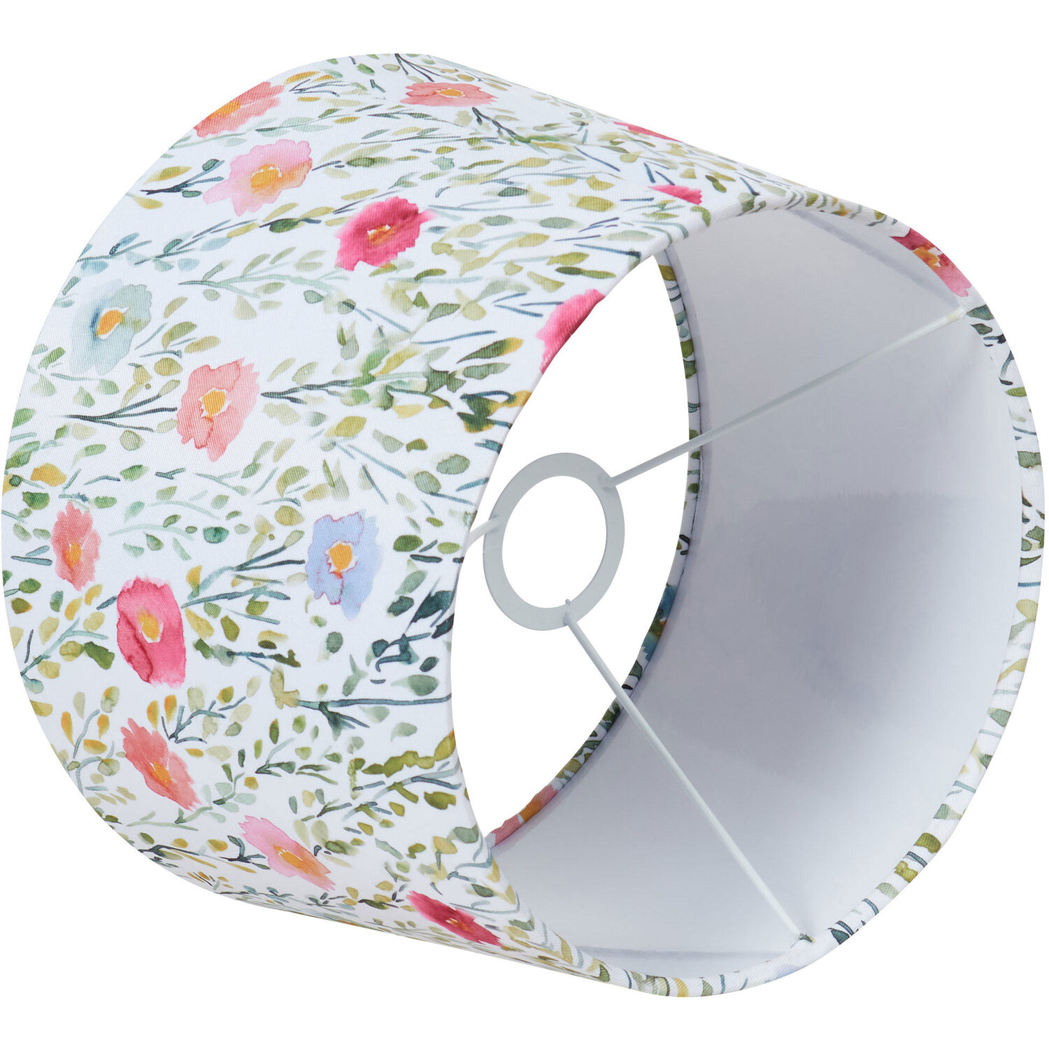 Pastel Floral Tapered Shade - White Image 3