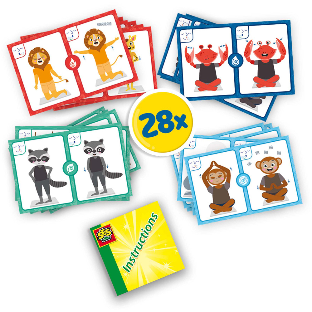 SES Creative Zen Yoga Animals Game Set Image 2