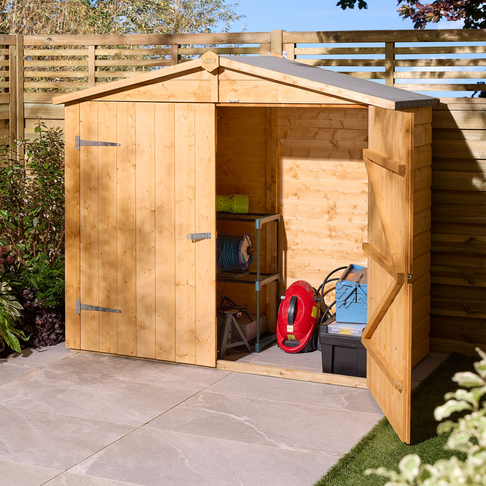 Rowlinson 5.4 x 6.1ft Shiplap Apex Wallstore Image 9