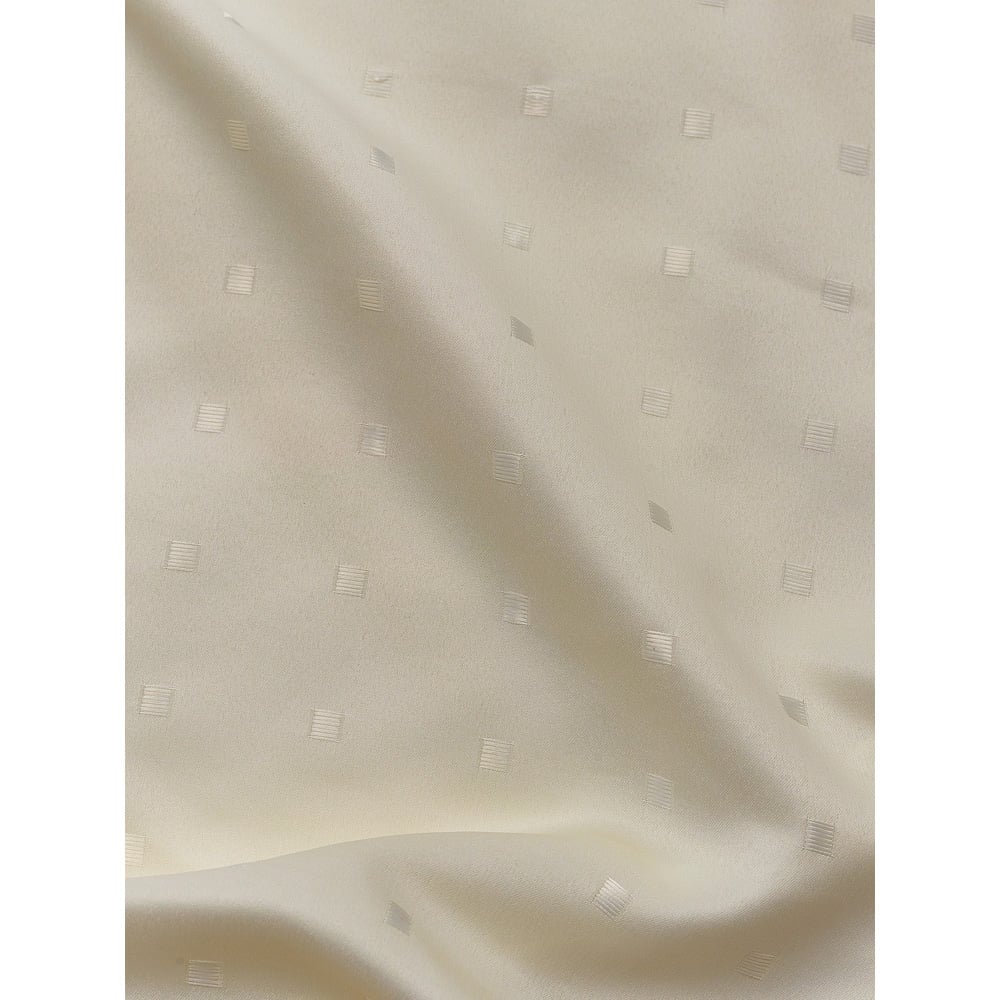 Alan Symonds Madison Cream Ring Top Curtain 229 x 183cm Image 7