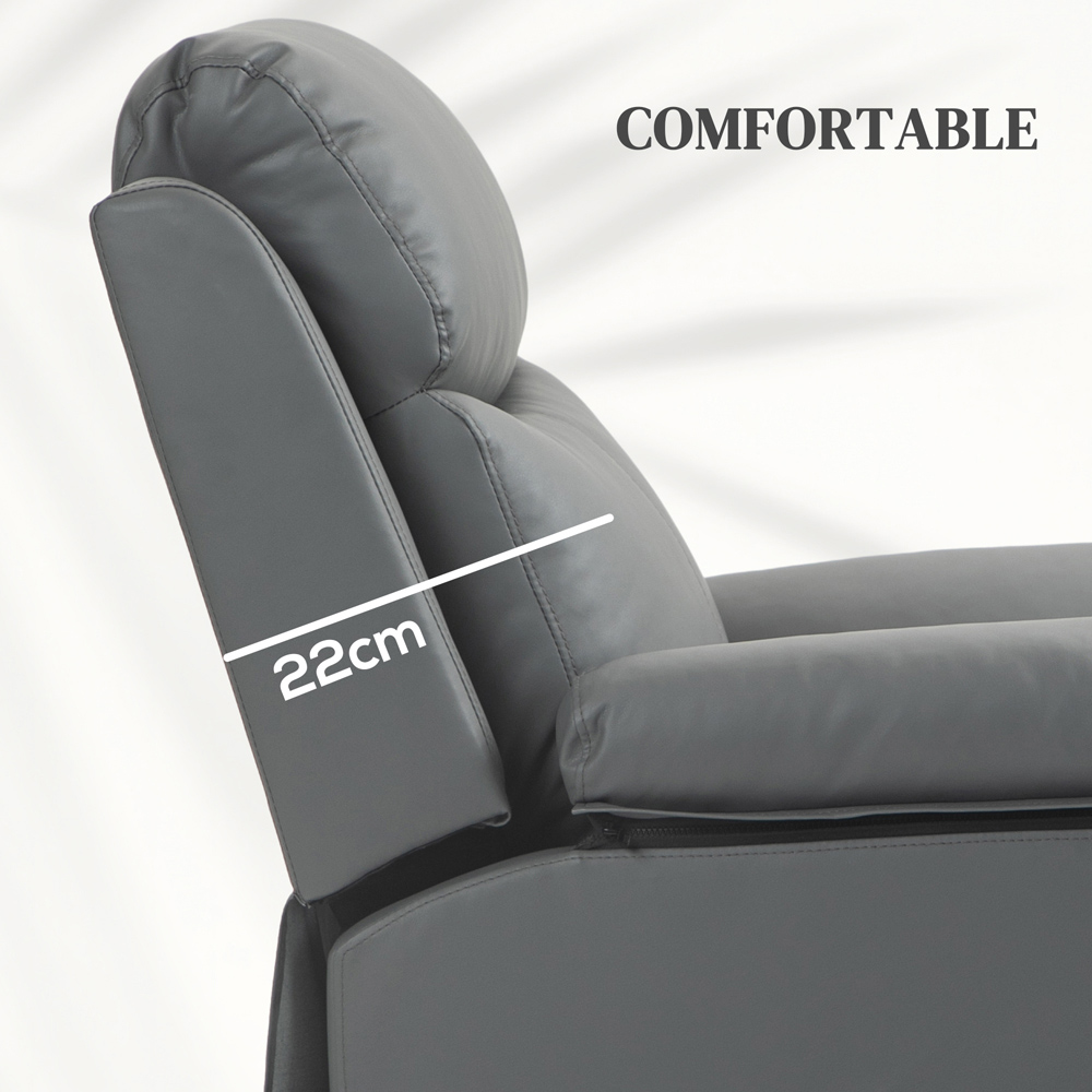 Portland Grey Power Lift Recliner Electric Chair with Remote Image 6