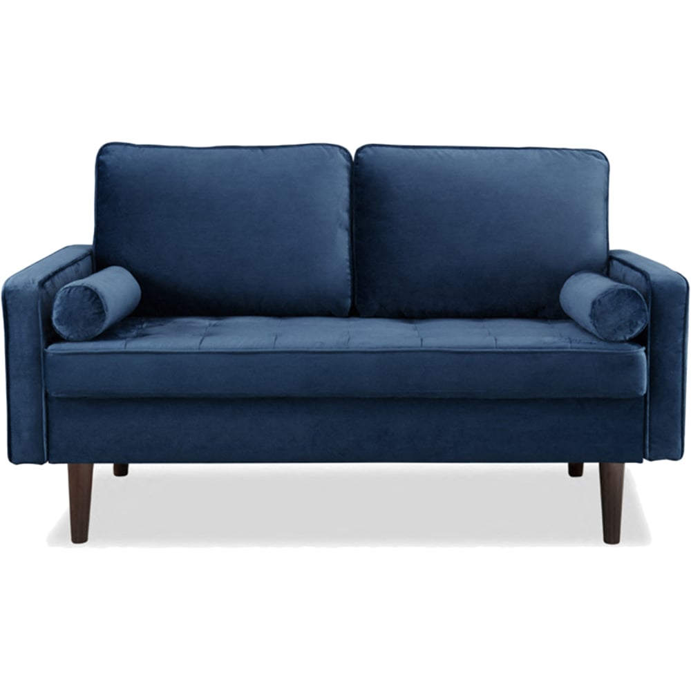 Home Detail Scott 2 Seater Blue Velvet Sofa Image 3