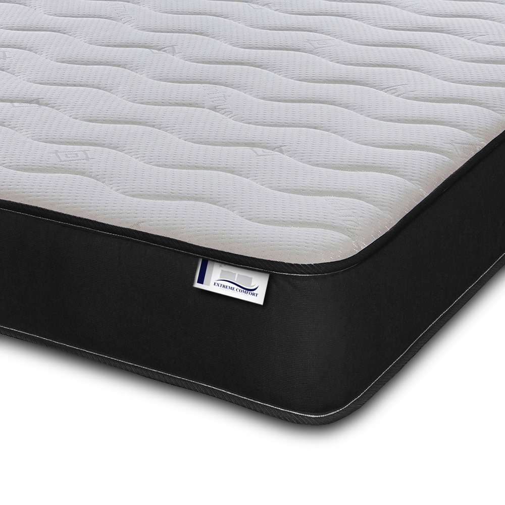 Extreme Comfort Cooltouch Colours European Black Single Memory Foam and Spring Mattress Image 3