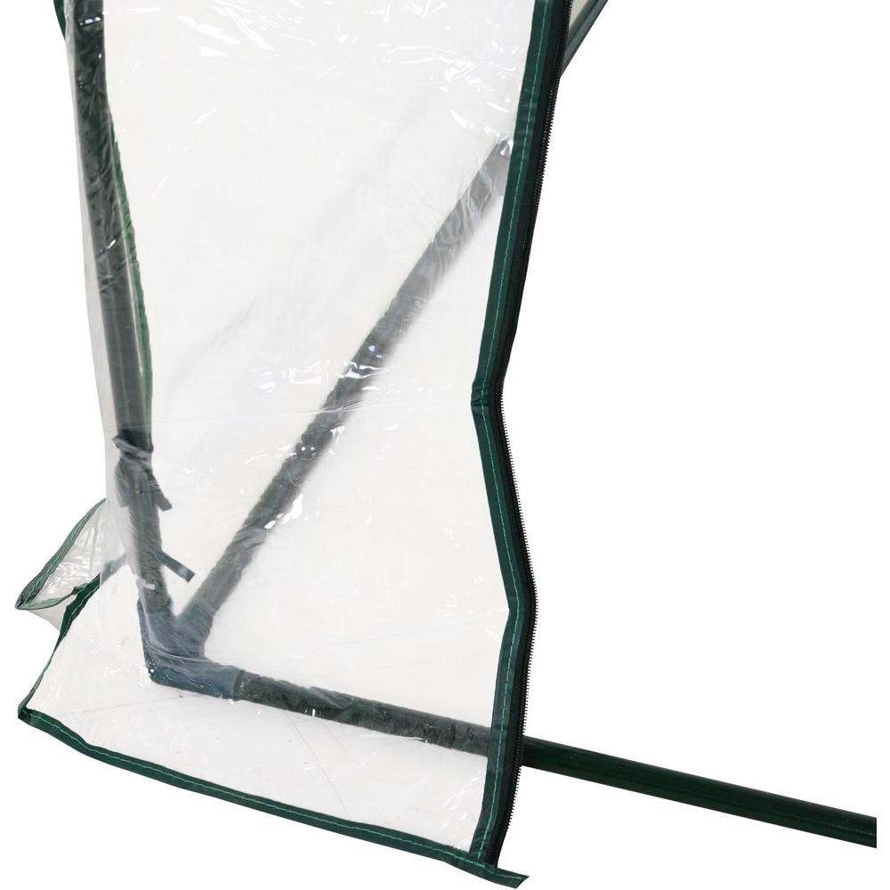 Outsunny Portable PVC Cover 8.1 x 3.2ft Greenhouse Image 3